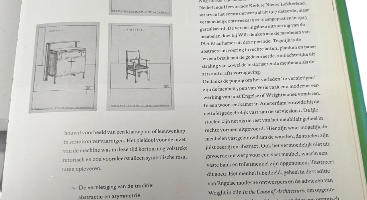 Art Deco Modernist Sideboard by Jan Wils for Meubelfabriek Eik en Linden, 1919